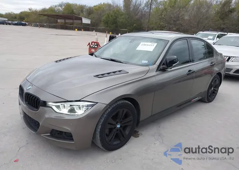 2017 BMW 330I из США, поврежденный, VIN WBA8B9G30HNU55654